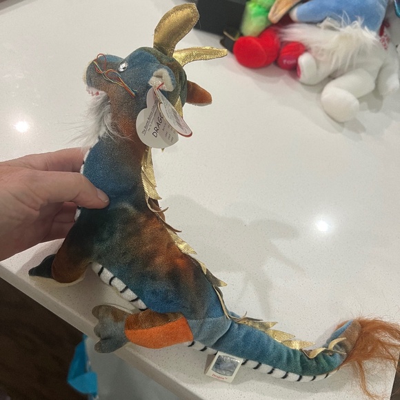 New with tags Dragon beanie baby zodiac - Picture 1 of 5